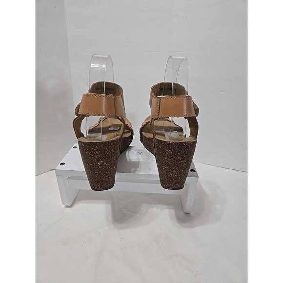 Blowfish Malibu Womens Wedge Strap-on Sandals Size 7 Heavan 2 Brown - Picture 3 of 8
